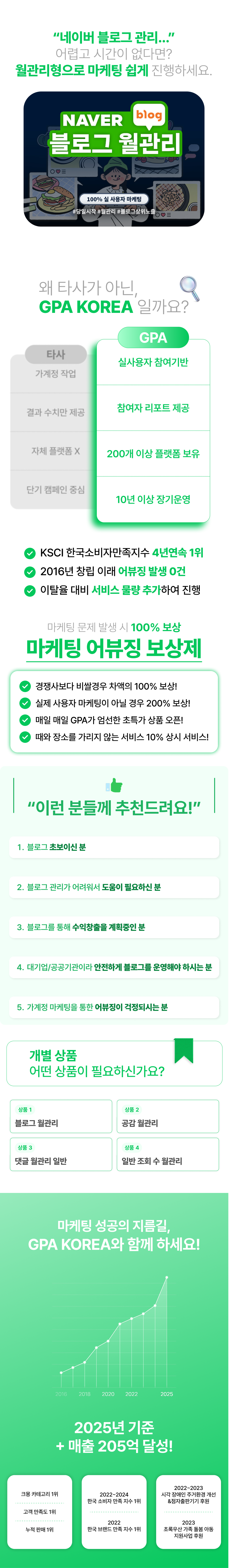네이버 블로그 월관리로 댓글, 공감, 조회수, 방문자 증가를 통해 블로그 지수 상승과 상위노출을 만드는 블로그 마케팅 서비스.